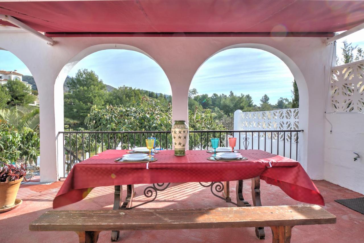 El Tomillar Villa Frigiliana Exteriör bild